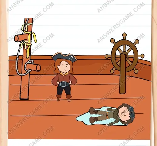 Ale are nevoie de aer ca să-și revină. Brain Test 3 Nivelul 178