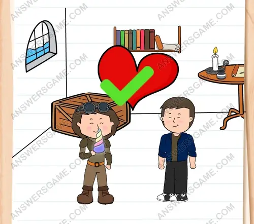 Alyx vuole esprimere i suoi sentimenti. Brain Test 3 Livello 196