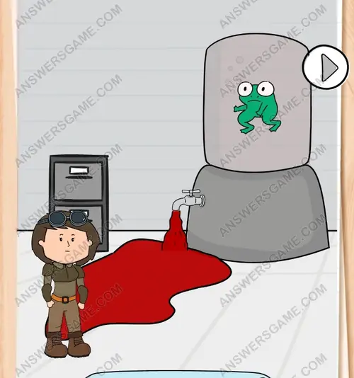 Aku harus selamatkan katak yang malang itu. Brain Test 3 Level 95