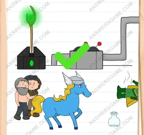 They must find a way to help Thor. Brain Test 3 Level 126