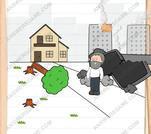 Waktunya ayah Alexa pulang dan beristirahat. Brain Test 3 Level 203