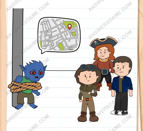 Pastikan anak buah Loki memberitahu lokasi orang-orang yang ditawan. Brain Test 3 Level 198