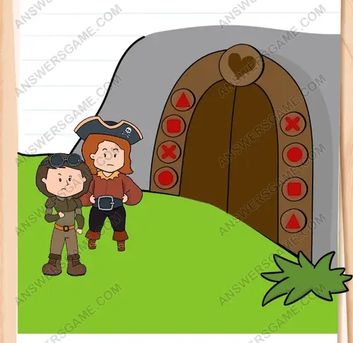 They need to open that magical door. Brain Test 3 Level 188