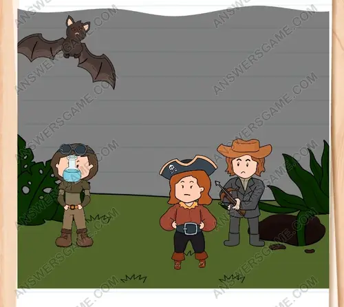 ¡Drácula les robó el agua! Detenlo. Brain Test 3 Nivel 279