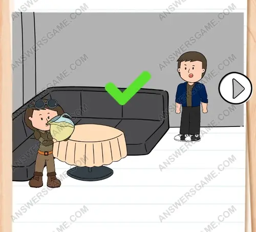 Alice se musí po hře napít. Brain Test 3 Úroveň 223