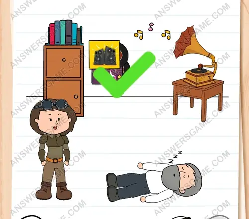 ¡El padre de Alice está perdiendo el control por el poder de las gemas!. Brain Test 3 Nivel 132