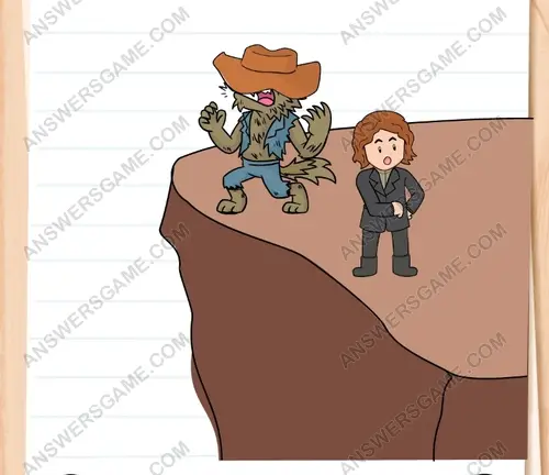 Zachraň lovce příšer Pepu. Brain Test 3 Úroveň 16