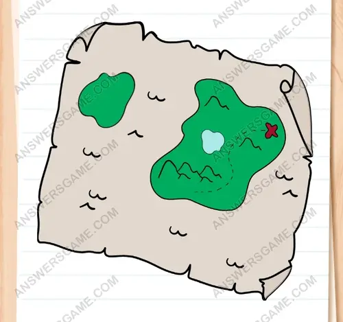 Blimey! Rats tore the map! Help me fix it. Brain Test 3 Level 72