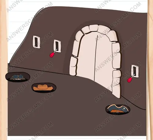 They need to find a way to open that door. Brain Test 3 Level 261