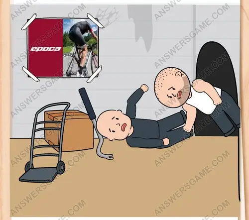 Alix est dedans, mais elle doit réussir à passer. Brain Test 3 Niveau 3