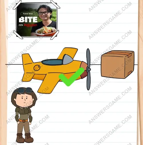 The files in the computer indicate that the gem is hidden at Baddie's hideout in Loglog Forest. Brain Test 3 Level 17