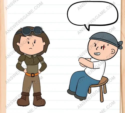 No proszę! Znów się spotykamy, ty szalona dziewczyno. Brain Test 3 Poziom 63