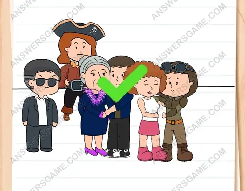 La signora si sta arrabbiando, tranquillizzala. Brain Test 3 Livello 288