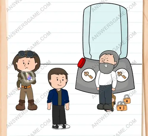 Brain Test 3: Kevinnek ki kell engednie Alicia apját, miközben a lány fedezi őket. 201. Szint