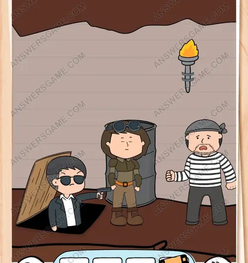 Diamantul este al meu! Trebuie să îl opresc cumva. Brain Test 3 Nivelul 34