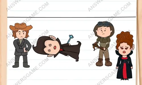 Brain Test 3: Joe most már képes lesz elkábítani a grófot. 249. Szint