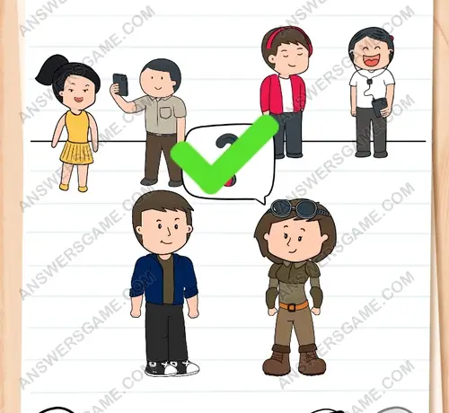 Alev onu daha yakından tanımak istiyor. Brain Test 3 Sevi̇ye 170
