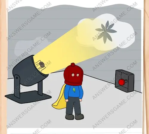 Powerman veut rencontrer un autre superhéros. Brain Test 3 Niveau 162