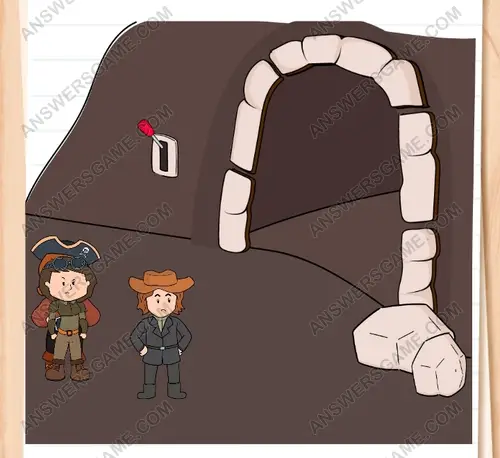 They reached to the 2nd gate. They must solve its puzzle. Brain Test 3 Level 275