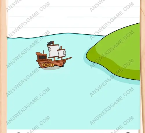 Sie müssen das Schiff sicher andocken. Brain Test 3 Level 257