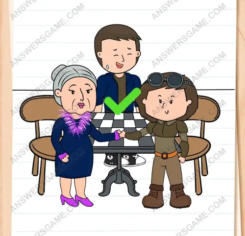 Asım bir kapışmadan kaçınmak istiyor. Brain Test 3 Sevi̇ye 292
