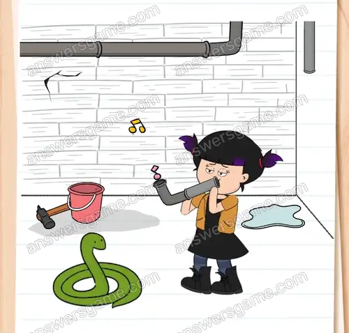 Ochroń mnie przed wężem. Brain Test 4 Poziom 10