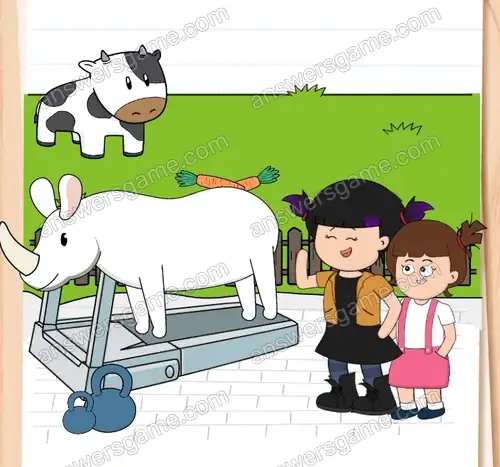 Tosia chce mieć jednorożca. Brain Test 4 Poziom 103