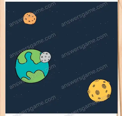 Oh nein, ein Asteroid kommt direkt auf uns zu! Hilfe. Brain Test 4 Level 105