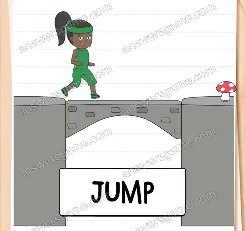 Joanna musi dostać się na drugą stronę. Brain Test 4 Poziom 107