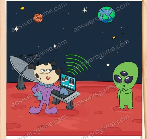 Astropies potrzebuje mocniejszego sygnału, żeby wysłać zdjęcia na Ziemię. Brain Test 4 Poziom 140