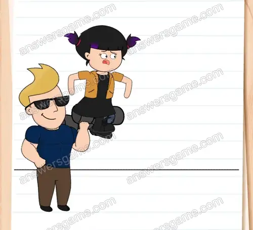 Fitbert muss seine Kraft beweisen. Brain Test 4 Level 151