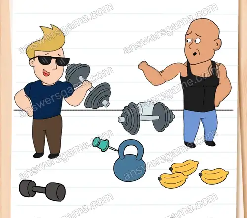 Skála vyzval Filipa. Pomoz mu. Brain Test 4 Úroveň 154