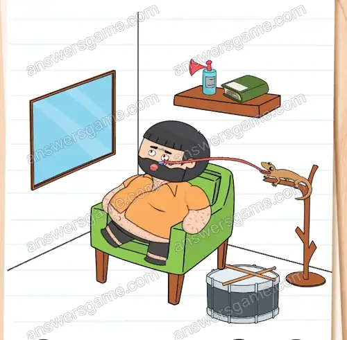 Wecke Onkel Bubba. Brain Test 4 Level 17