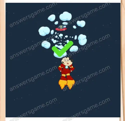 Rette Hundronaut vor dem bösen Alien. Brain Test 4 Level 185