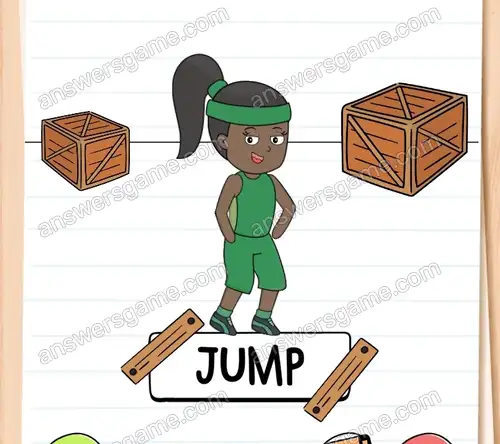 Joanna musi podskoczyć trzy razy. Brain Test 4 Poziom 190