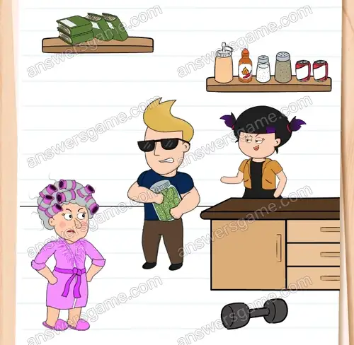 Ich muss Fitbert ein bisschen Bescheidenheit beibringen. Brain Test 4 Level 200