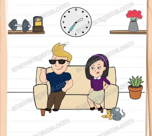 Edytka chce siedzieć bliżej Osiłka. Brain Test 4 Poziom 202