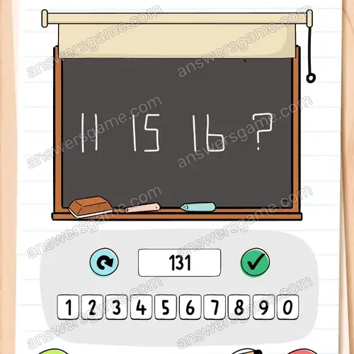Jaką liczbę zastępuje znak zapytania. Brain Test 4 Poziom 209