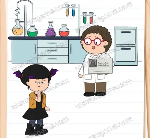 Was ist der echte Name von Dr. Kummer. Brain Test 4 Level 21