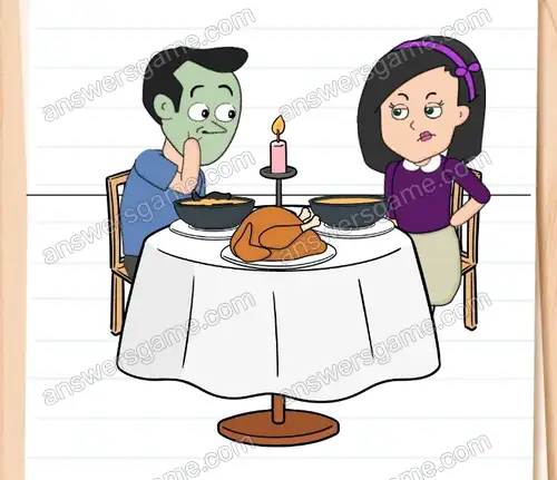 Edytka musi uciec z nudnej randki. Brain Test 4 Poziom 211