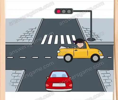 Czekam tu już kilka minut! Pozwólcie mi przejechać. Brain Test 4 Poziom 216