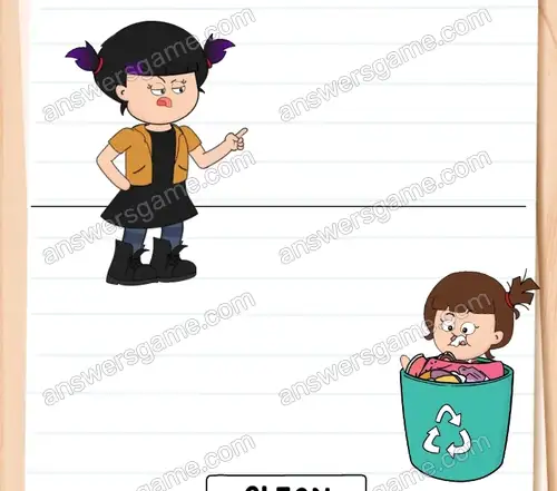 Muszę posprzątać po Tosi. Brain Test 4 Poziom 22