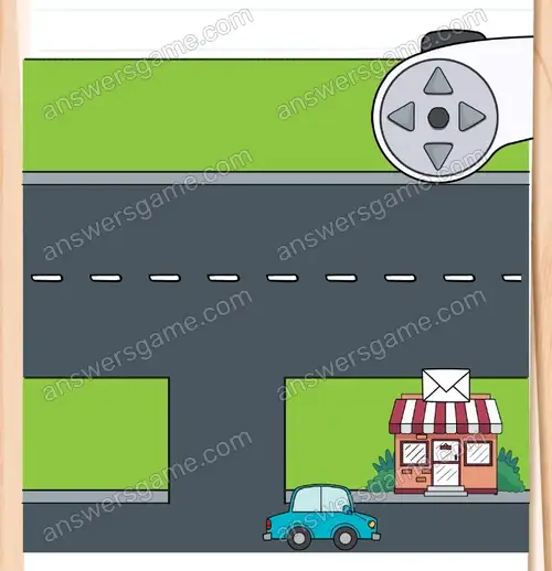 Muszę dostać się na pocztę. Brain Test 4 Poziom 224