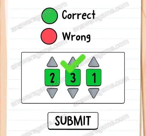 Znajdź prawidłowy numer. Brain Test 4 Poziom 225