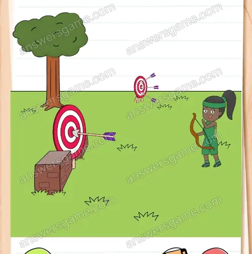 Joanna musi trafić w cel. Brain Test 4 Poziom 230