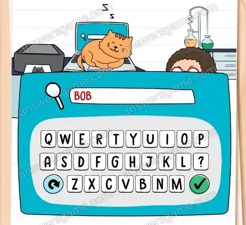 Doktor Lek se musí zbavit mé kočky, aby mohl pracovat. Brain Test 4 Úroveň 234