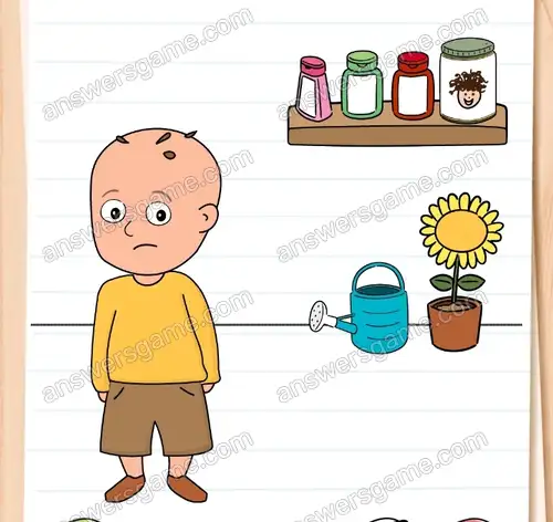 Dieser Mann will Haar. Brain Test 4 Level 24