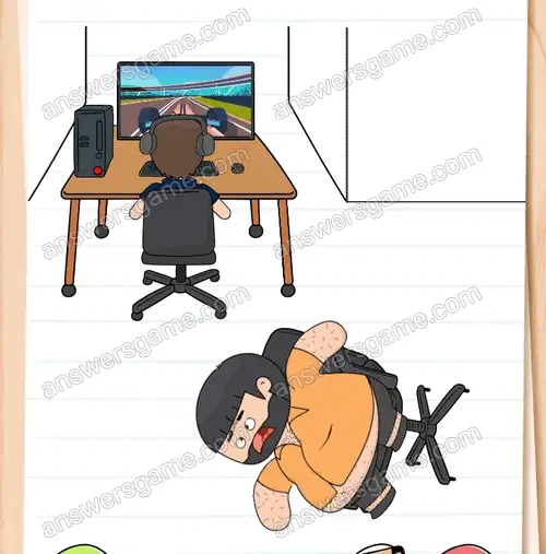 Spraw, żeby gra w wyścigi bardziej wciągnęła Lucka. Brain Test 4 Poziom 250