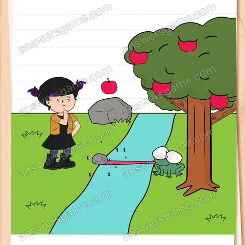 Lidka ma ochotę na jabłko. Brain Test 4 Poziom 260