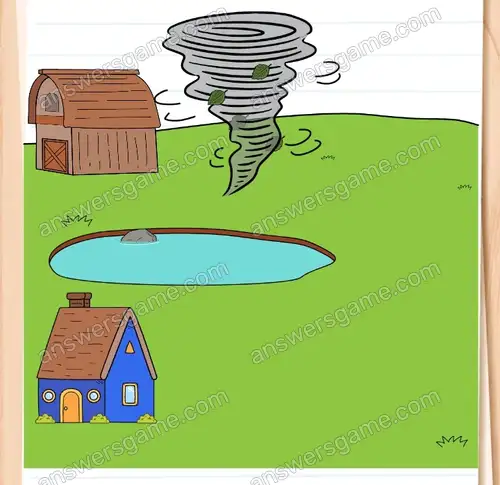 Ochroń dom przed tornadem. Brain Test 4 Poziom 271